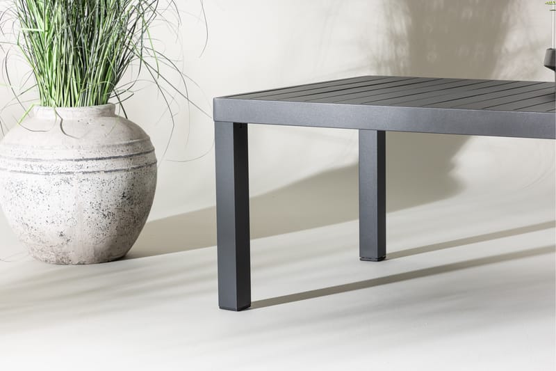 Copacabana Soffbord Utomhus 70x120 cm - Svart - Utemöbler & utemiljö - Utebord & trädgårdsbord - Loungebord & soffbord utomhus