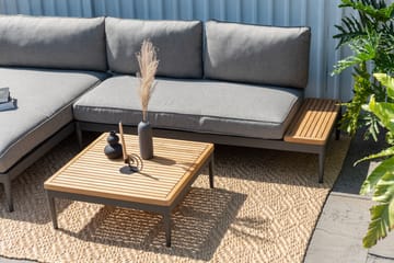 Soffbord för utomhusbruk TOPAZ soffbord 73 cm - magnesiumgrått - Utemöbler & utemiljö - Utebord & trädgårdsbord - Loungebord & soffbord utomhus