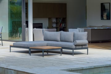 Soffbord för utomhusbruk TOPAZ soffbord 73 cm - magnesiumgrått - Utemöbler & utemiljö - Utebord & trädgårdsbord - Loungebord & soffbord utomhus