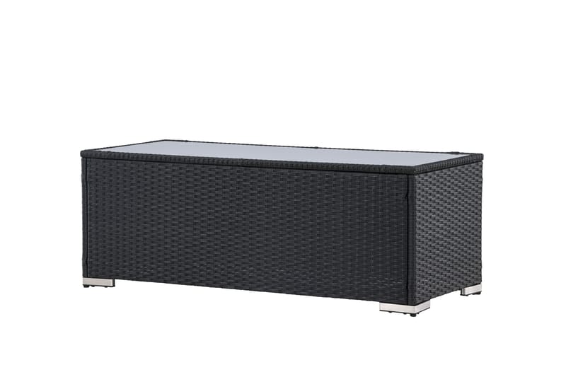 London Soffbord Utomhus 50x120 cm - Svart - Utemöbler & utemiljö - Utebord & trädgårdsbord - Loungebord & soffbord utomhus