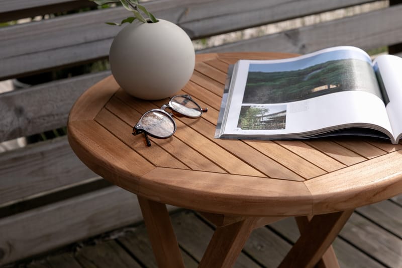Soffbord Kenya 50 cm Beige - Venture Home - Loungebord & soffbord utomhus