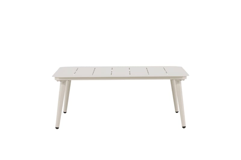 Lina Soffbord och Utebord 90 cm Aluminium - Vit - Utemöbler & utemiljö - Utebord & trädgårdsbord - Loungebord & soffbord utomhus