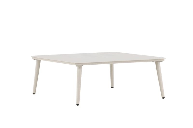 Lina Soffbord och Utebord 90 cm Aluminium - Vit - Utemöbler & utemiljö - Utebord & trädgårdsbord - Loungebord & soffbord utomhus