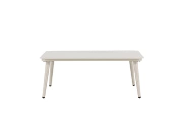 Lina Soffbord och Utebord 90 cm Aluminium - Vit - Utemöbler & utemiljö - Utebord & trädgårdsbord - Loungebord & soffbord utomhus