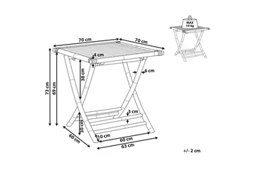 Soffbord Molise - Utemöbler & utemiljö - Utebord & trädgårdsbord - Loungebord & soffbord utomhus