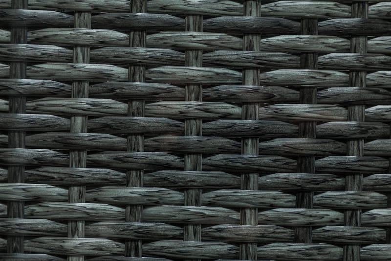 Bahamas Loungebord och Soffbord Utomhus 100 cm Konstrotting Glas - Grå - Utemöbler & utemiljö - Utebord & trädgårdsbord - Loungebord & soffbord utomhus