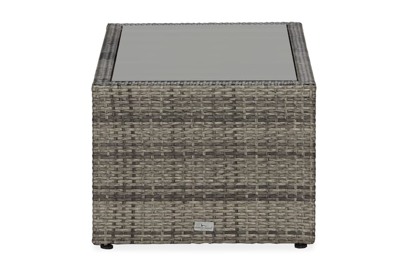Bord Bahamas med Hylla 113x58 cm - Grå - Utemöbler & utemiljö - Utebord & trädgårdsbord - Loungebord & soffbord utomhus