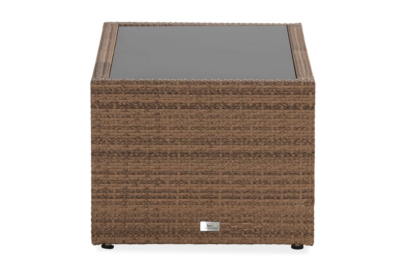 Bord Bahamas med Hylla 113x58 cm - Sand - Utemöbler & utemiljö - Utebord & trädgårdsbord - Loungebord & soffbord utomhus