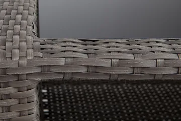 Bord Wisconsin 110 cm Konstrotting/Grå/Brun - Hillerstorp - Utemöbler & utemiljö - Utebord & trädgårdsbord - Loungebord & soffbord utomhus