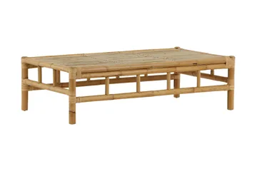 Cane Soffbord Utomhus och Utebord 120 cm Ljus Trä Bambu - Brun - Utemöbler & utemiljö - Utebord & trädgårdsbord - Loungebord & soffbord utomhus