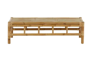 Cane Soffbord Utomhus och Utebord 120 cm Ljus Trä Bambu - Brun - Utemöbler & utemiljö - Utebord & trädgårdsbord - Loungebord & soffbord utomhus