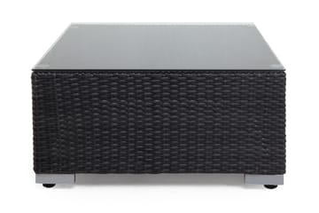 Divan/Bord Wisconsin Konstrotting/Svart - Hillerstorp - Utemöbler & utemiljö - Utebord & trädgårdsbord - Loungebord & soffbord utomhus