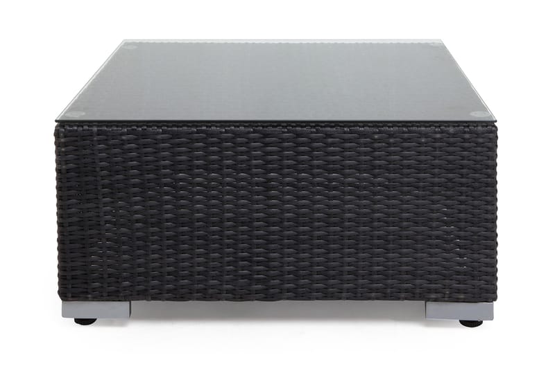 Divan/Bord Wisconsin Konstrotting/Svart - Hillerstorp - Utemöbler & utemiljö - Utebord & trädgårdsbord - Loungebord & soffbord utomhus