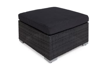 Divan/Bord Wisconsin Konstrotting/Svart - Hillerstorp - Utemöbler & utemiljö - Utebord & trädgårdsbord - Loungebord & soffbord utomhus