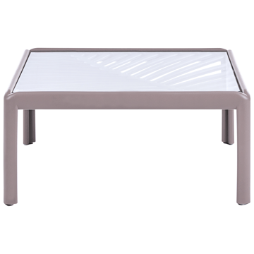 Soffbord utomhus Ferretti 69 cm - Grå/Beige - Utemöbler & utemiljö - Utebord & trädgårdsbord - Loungebord & soffbord utomhus