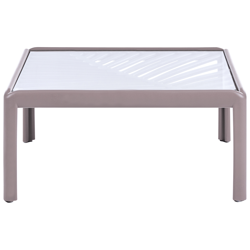 Soffbord utomhus Ferretti 69 cm - Grå/Beige - Utemöbler & utemiljö - Utebord & trädgårdsbord - Loungebord & soffbord utomhus