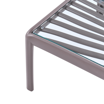 Soffbord utomhus Ferretti 69 cm - Grå/Beige - Utemöbler & utemiljö - Utebord & trädgårdsbord - Loungebord & soffbord utomhus