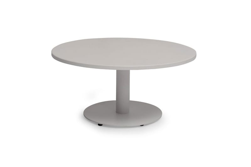 Soffbord Utomhus Hillerstorp Näsby Ø80 cm Vit, Vit