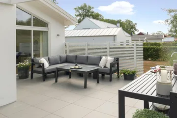 Hillerstorp Stoltö Matbord och Soffbord Utomhus 120 cm Furu Trä - Svart - Utemöbler & utemiljö - Utebord & trädgårdsbord - Loungebord & soffbord utomhus