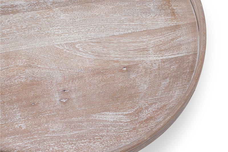 Leicester Runt Sidobord och Avlastningsbord Utomhus 60 cm - Beige/Grå - Utemöbler & utemiljö - Utebord & trädgårdsbord - Loungebord & soffbord utomhus