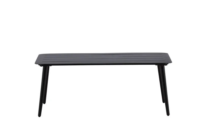 Lina Soffbord och Utebord 100 cm Trä - Svart - Utemöbler & utemiljö - Utebord & trädgårdsbord - Loungebord & soffbord utomhus
