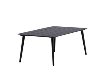 Lina Soffbord och Utebord 100 cm Trä - Svart - Utemöbler & utemiljö - Utebord & trädgårdsbord - Loungebord & soffbord utomhus
