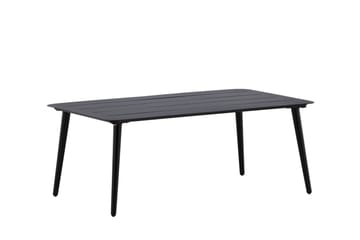 Lina Soffbord och Utebord 100 cm Trä - Svart - Utemöbler & utemiljö - Utebord & trädgårdsbord - Loungebord & soffbord utomhus