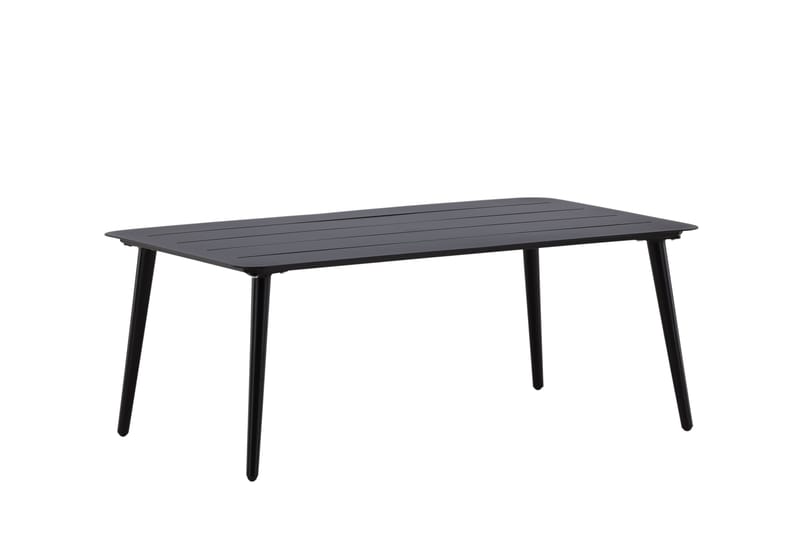 Lina Soffbord och Utebord 100 cm Trä - Svart - Utemöbler & utemiljö - Utebord & trädgårdsbord - Loungebord & soffbord utomhus