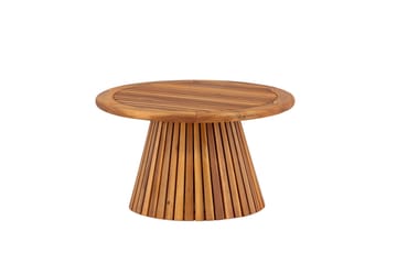 Lumpur Soffbord 70 cm Rund - Brun - Utemöbler & utemiljö - Utebord & trädgårdsbord - Loungebord & soffbord utomhus