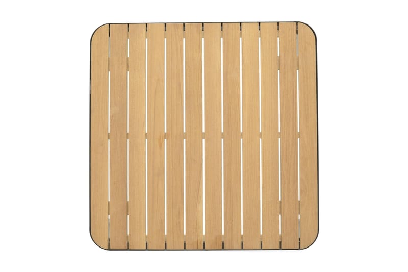 Portals Cafébord och Loungebord 72 cm Teak Trä - Svart - Utemöbler & utemiljö - Utebord & trädgårdsbord - Loungebord & soffbord utomhus