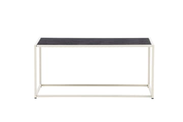 Siaton Soffbord Utomhus och Utebord 110 cm Stål - Grå - Utemöbler & utemiljö - Utebord & trädgårdsbord - Loungebord & soffbord utomhus