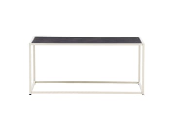 Siaton Soffbord Utomhus och Utebord 110 cm Stål - Grå - Utemöbler & utemiljö - Utebord & trädgårdsbord - Loungebord & soffbord utomhus