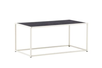 Siaton Soffbord Utomhus och Utebord 110 cm Stål - Grå - Utemöbler & utemiljö - Utebord & trädgårdsbord - Loungebord & soffbord utomhus