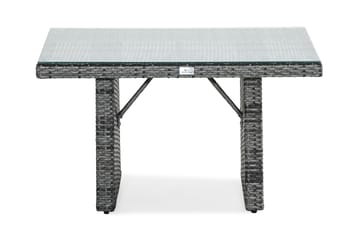 Soffbord Bahamas 100x60 cm Högt - Grå - Utemöbler & utemiljö - Utebord & trädgårdsbord - Loungebord & soffbord utomhus