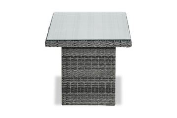 Soffbord Bahamas 100x60 cm Högt - Grå - Utemöbler & utemiljö - Utebord & trädgårdsbord - Loungebord & soffbord utomhus