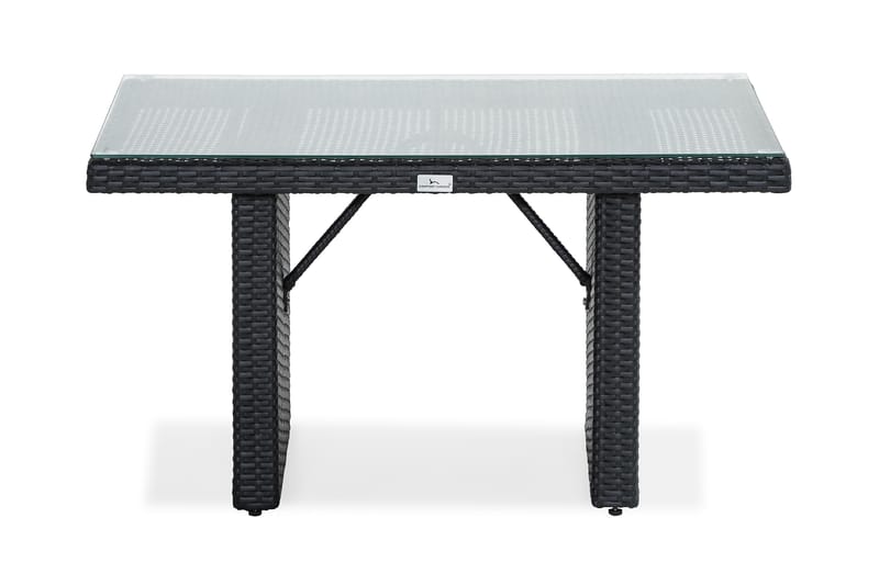 Soffbord Bahamas 100x60 cm Högt - Svart - Utemöbler & utemiljö - Utebord & trädgårdsbord - Loungebord & soffbord utomhus