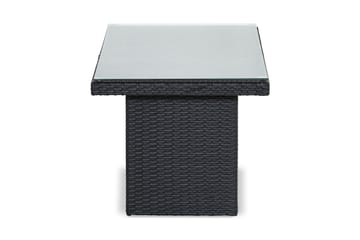 Soffbord Bahamas 100x60 cm Högt - Svart - Utemöbler & utemiljö - Utebord & trädgårdsbord - Loungebord & soffbord utomhus