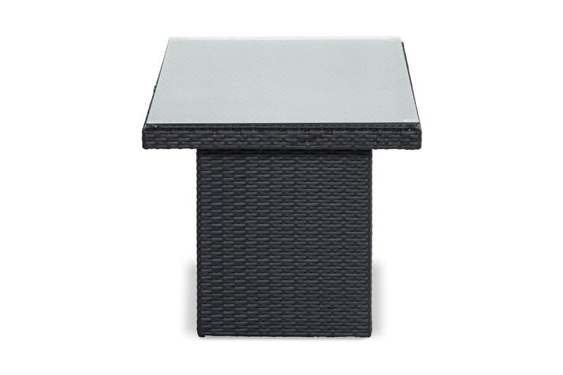 Soffbord Bahamas 100x60 cm Högt - Svart - Utemöbler & utemiljö - Utebord & trädgårdsbord - Loungebord & soffbord utomhus