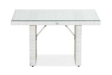 Soffbord Bahamas 100x60 cm Högt - Vit - Utemöbler & utemiljö - Utebord & trädgårdsbord - Loungebord & soffbord utomhus