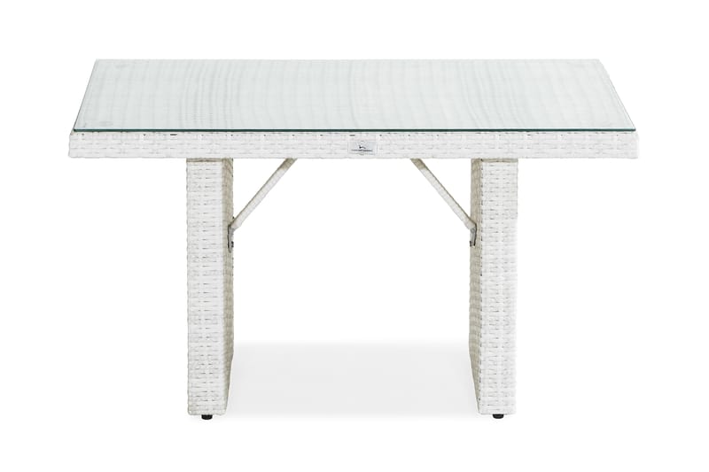 Soffbord Bahamas 100x60 cm Högt - Vit - Loungebord & soffbord utomhus