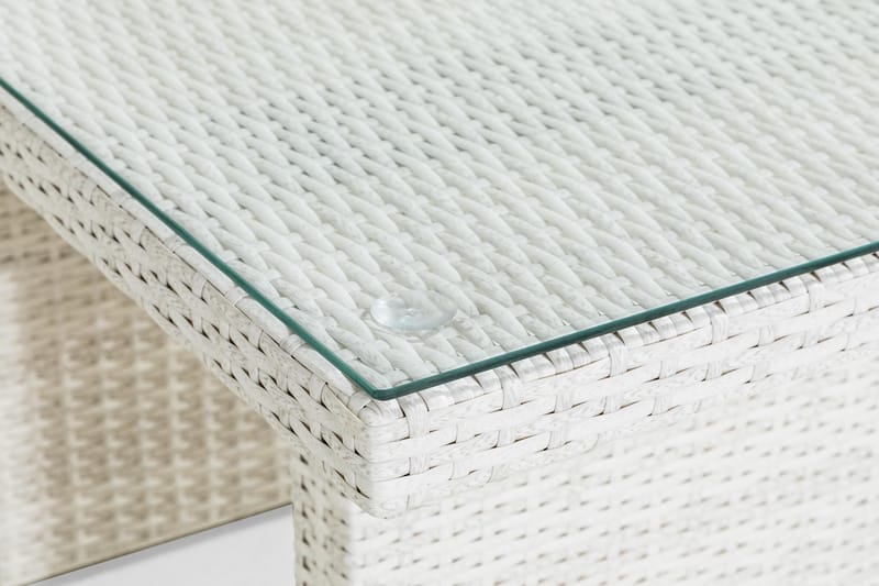 Soffbord Bahamas 100x60 cm Högt - Vit - Utemöbler & utemiljö - Utebord & trädgårdsbord - Loungebord & soffbord utomhus