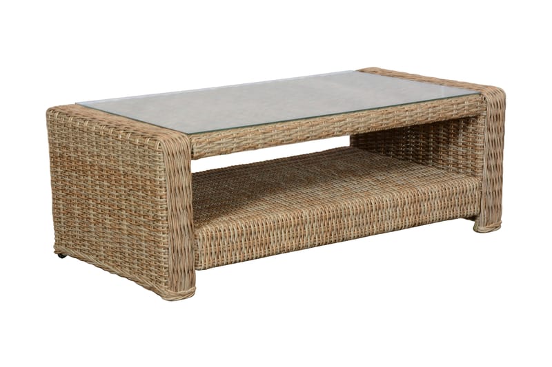 Soffbord Bridgeport 56x111 cm - Natur - Loungebord & soffbord utomhus