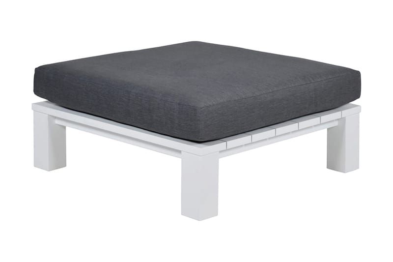 Soffbord Cube 100 cm Vit/Svart - Garden Impressions - Loungebord & soffbord utomhus