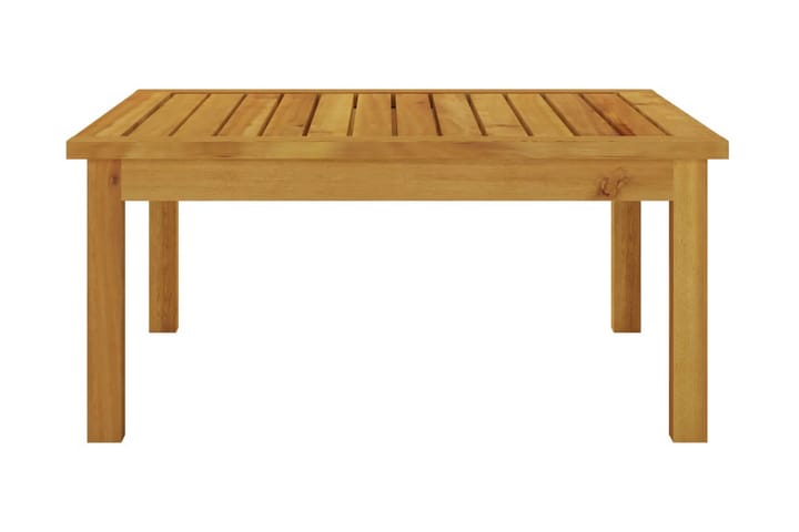 Soffbord för trädgården 63x63x30 cm massivt akaciaträ - Brun - Loungebord & soffbord utomhus