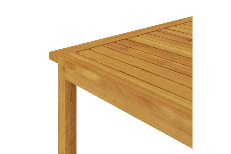Soffbord för trädgården 63x63x30 cm massivt akaciaträ - Brun - Loungebord & soffbord utomhus