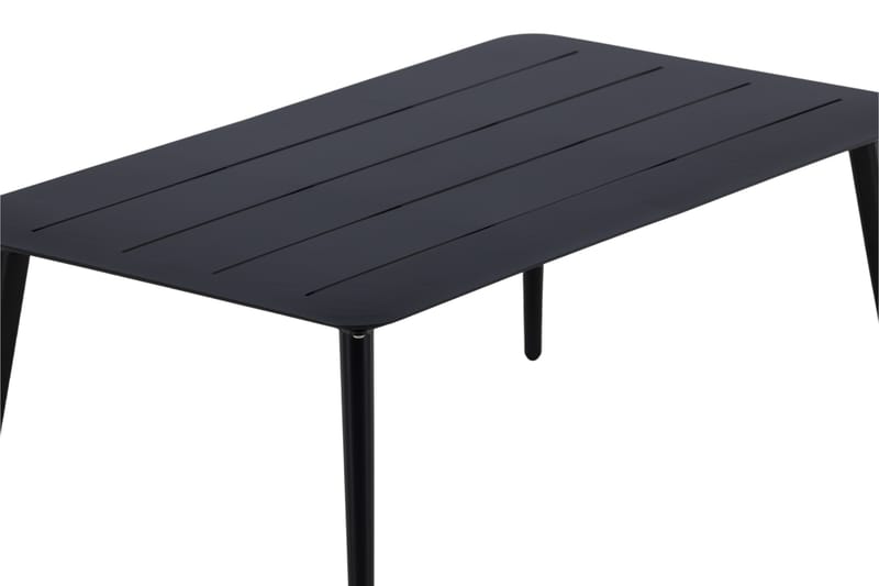Soffbord Lina 100 cm Svart - Venture Home - Loungebord & soffbord utomhus