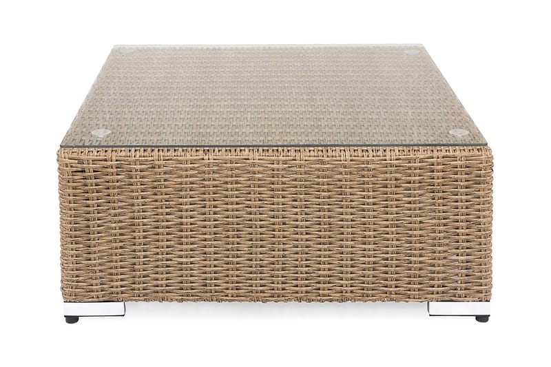 Soffbord Marcus 70x70 cm - Natur - Loungebord & soffbord utomhus