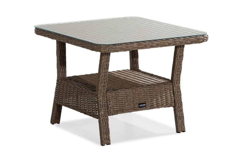 Soffbord Marcus 80x80 cm Högt - Natur - Utemöbler & utemiljö - Utebord & trädgårdsbord - Loungebord & soffbord utomhus