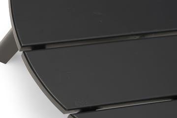 Tennessee Runt Sidobord Utomhus 50 cm Trä Furu - Svart - Utemöbler & utemiljö - Utebord & trädgårdsbord - Loungebord & soffbord utomhus