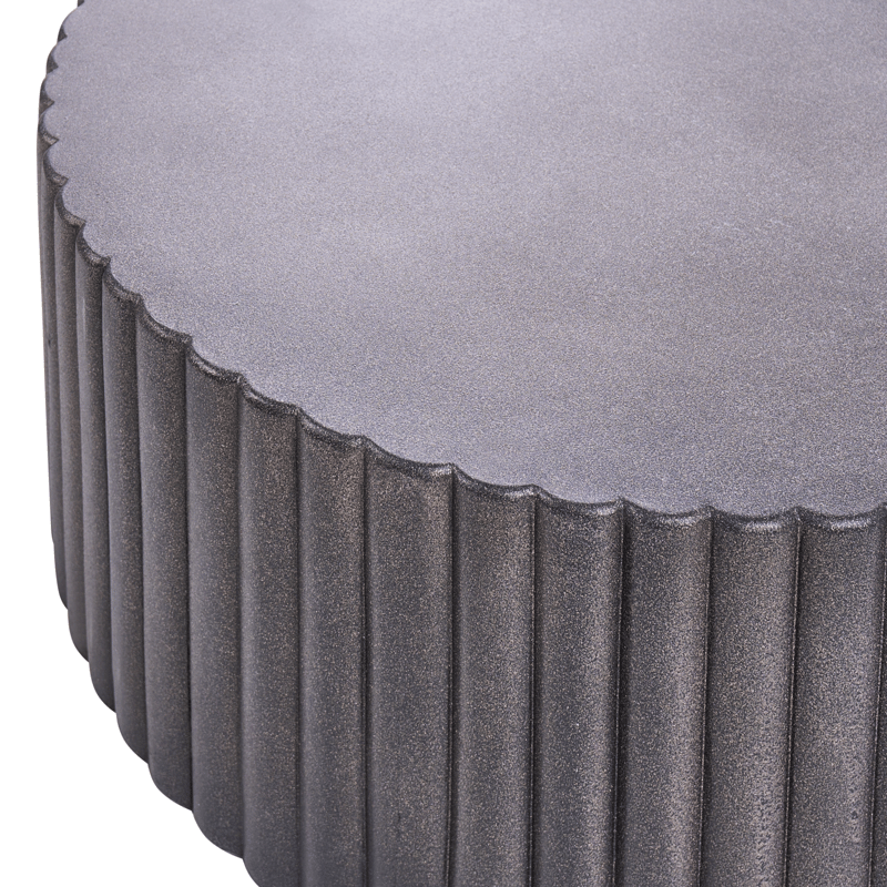 Soffbord utomhus Pozza 117 cm - Svart/Guld - Utemöbler & utemiljö - Utebord & trädgårdsbord - Loungebord & soffbord utomhus